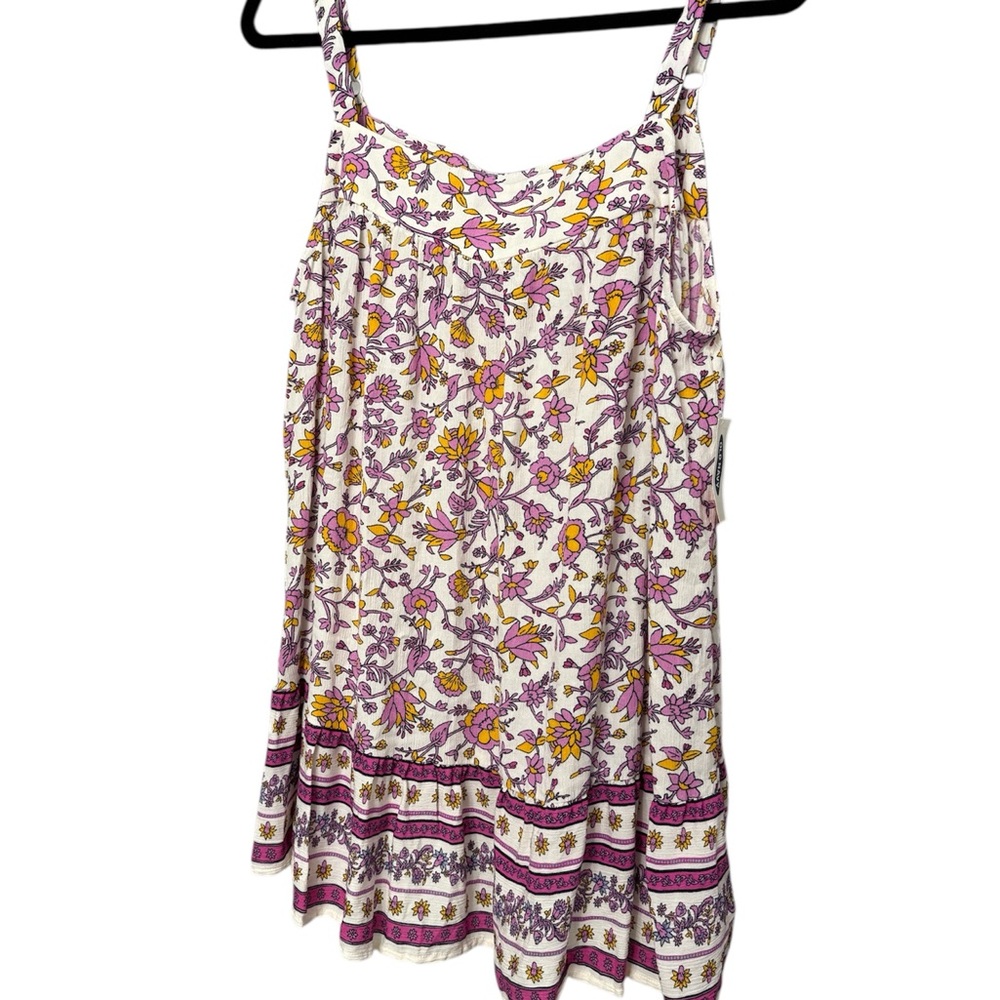 Old Navy Purple/Yellow Women’s Tank Top.